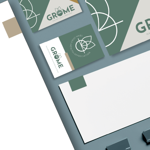 Branddesign für GROME
